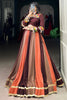 Elegant Multi-Color Rayon Navratri Special Lehenga With Designer Choli