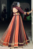 Elegant Multi-Color Rayon Navratri Special Lehenga With Designer Choli