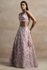 Incredible Pink Sequins Net Party Wear Lehenga Choli With Dupatta