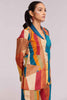 Fabulous Multi-Color Digital Print Crepe Shirt Pant And Blazer