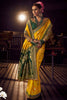 Alluring Yellow Zari Weaving Silk Haldi Wear Saree With Blouse