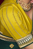 Phenomenal Green Embroidered Silk Mehendi Wear Saree With Blouse
