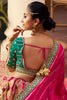 Cute Multi-Color Zari Weaving Banarasi Silk Bridesmaid Lehenga Choli
