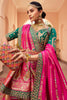 Cute Multi-Color Zari Weaving Banarasi Silk Bridesmaid Lehenga Choli