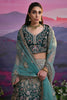 Surprising Green Sequins Lycra Designer Lehenga Choli With Dupatta