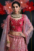 Astonishing Pink Sequins Lycra Reception Lehenga Choli With Dupatta