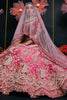 Astonishing Pink Sequins Lycra Reception Lehenga Choli With Dupatta