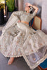 Wonderful Grey Jarkan Work Lehenga Choli With Organza Dupatta