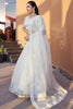 Stunning White Stone Work Organza Wedding Lehenga Choli With Dupatta