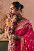 Precious Pink Zari Weaving Silk Festival Wear Saree With Blouse