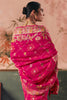 Precious Pink Zari Weaving Silk Festival Wear Saree With Blouse