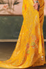 Enchanting Yellow Zari Weaving Silk Haldi Wear Saree With Blouse