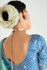 Gorgeous Sea Green Border Work Organza Engagement Wear Saree