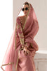 Precious Peach Sequins Tissue Silk Festival Wear Saree With Blouse