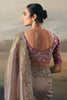 Charming Grey Sequin Embroidered Silk Reception Wear Saree With Blouse