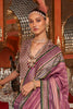 Gorgeous Mauve Zari Weaving Silk Traditional Saree With Blouse