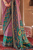 Unexpected Light Purple Patola Printed Georgette Event Wear Saree