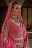 Gorgeous Pink Thread Work Silk Bridal Wear Lehenga Choli With Double Dupatta