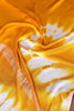 Gorgeous Mustard Yellow Shibori Printed Event Wear Saree With Blouse
