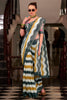 Fabulous Multi-Color Printed Cotton Casual Wear Saree With Blouse