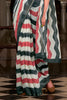 Dazzling Grey Printed Cotton Saree With Floral Printed Blouse