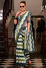 Awesome Multi-Color Printed Cotton Casual Wear Saree With Blouse