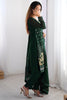 Gorgeous Green Thread Work Georgette Festival Wear Pant Suit