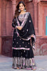 Beautiful Black Sequins Georgette Festival Wear Sharara Suit