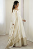 Astonishing White Sequins Silk Festival Wear Anarkali Suit Pant