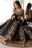 Trendy Black Sequins Georgette Wedding Lehenga Choli With Dupatta