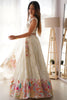 Incredible White Thread Work Georgette Festival Wear Lehenga Choli