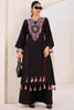 Pretty Black Thread Embroidered Rayon Festival Wear Co-ord Set