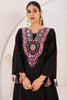 Pretty Black Thread Embroidered Rayon Festival Wear Co-ord Set