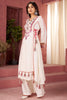 Enchanting White Mirror Work Rayon Traditional Co-ord Set