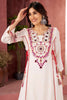 Enchanting White Mirror Work Rayon Traditional Co-ord Set