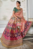 Surprising_Multi_Color_Embroidered_Banarasi_Silk_Wedding_Lehenga_Choli