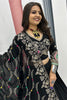 Fabulous Black Thread Embroidered Cotton Navratri Lehenga Choli