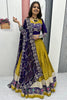 Charming Mustard Yellow Embroidered Cotton Traditional Lehenga Choli