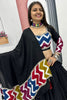 Graceful Black Printed Cotton Navratri Wear Lehenga Choli With Dupatta