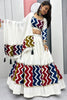 Enchanting White Printed Cotton Navratri Special Lehenga Choli With Dupatta