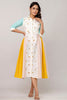 Gorgeous White Embroidered Cotton Casual Wear Dress