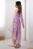 Surprising Pink Floral Print Silk Festival Wear Pant Suit With Dupatta