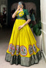 Beloved Light Green Kalamkari Printed Silk Gown With Jacket