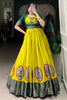 Beloved Light Green Kalamkari Printed Silk Gown With Jacket