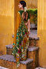 Fabulous Mustard Yellow Kalamkari Printed Chanderi Saree With Blouse