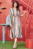 Tantalizing Multi-Color Digital Printed Rayon Party Wear Dress