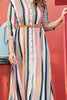 Tantalizing Multi-Color Digital Printed Rayon Party Wear Dress