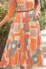 Outstanding Multi-Color Digital Printed Rayon Western Dress