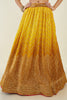 Yellow Sequins Art Silk Haldi Wear Lehenga Choli With Dupatta