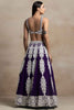 Adorable Purple Thread Work Georgette Festival Wear Lehenga Choli